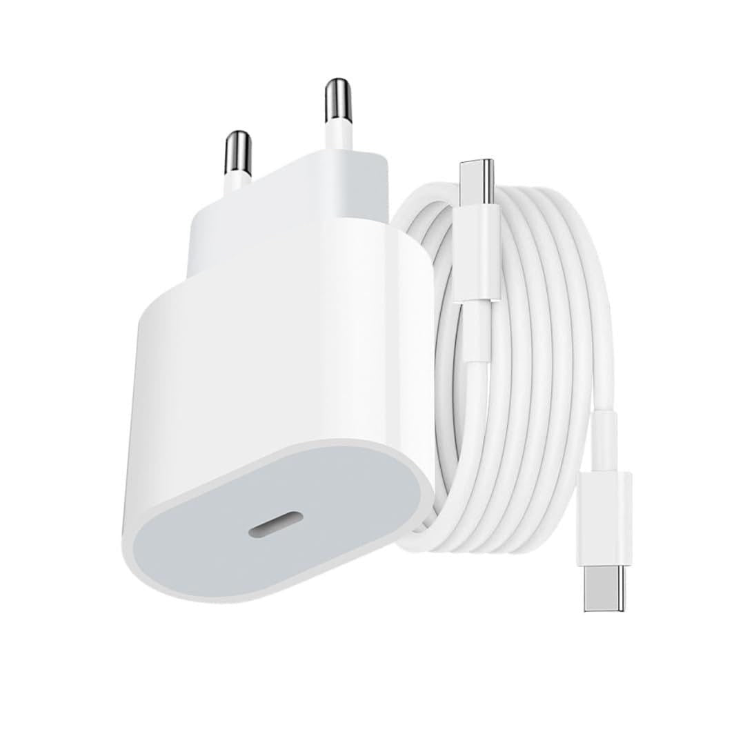 Chargeur Secteur USB-C 30W + Câble USB-C - MHDstore